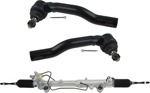TRQ Front Steering Kit Drag Link Pitman Arm Tie Rod Tie Rod Adjusting Sleeve Compatible with 2006-2008 Dodge Ram 1500 2003-2008 Ram 2500 Ram 3500 in Kuwait