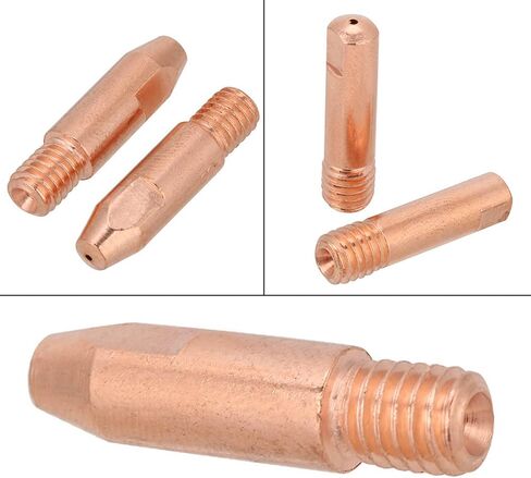 20 Pieces Copper Electric Welder Tip Welding Torch Tip Accessory for Binzel 24kd Mig Mag Welding Torch 0.8 1.0 1.2mm(1) in Saudi Arabia