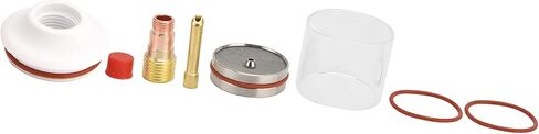 Tig Torch Accessories Tig Welding Accessories 15×9×6 Tig Torch Nozzle Kit Cup Collet Accessory Set 2.4 for Wp 17 18 26 Argon Welding in Saudi Arabia