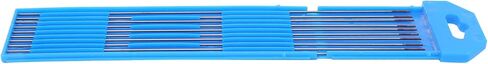 TIG Tungsten Electrode Purple Tip Needles Welding Accessories for Thin Stainless Steel, Aluminum 10Pcs 1.0 x 175mm in Saudi Arabia