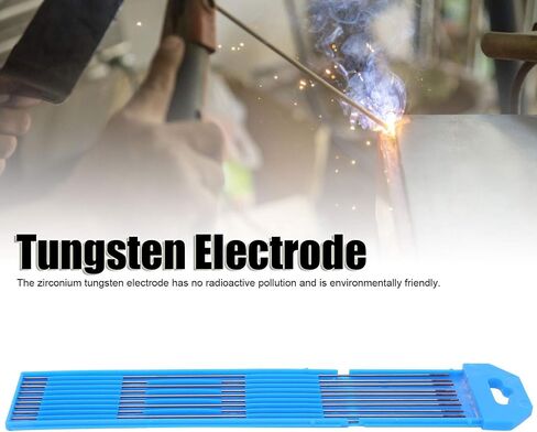 TIG Tungsten Electrode Purple Tip Needles Welding Accessories for Thin Stainless Steel, Aluminum 10Pcs 1.0 x 175mm in Saudi Arabia