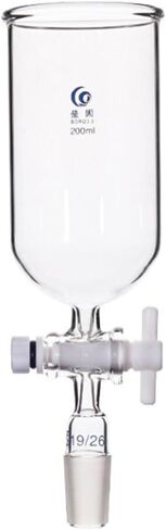 1pcs Clear 50ml to 1000ml Glass Cylindrical Feed Funnel with PTFE Piston 19#24# frosted Standard joint for lab learning tools(50mm joint No.19) in Saudi Arabia