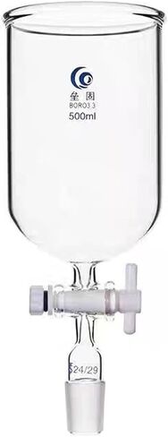 1pcs Clear 50ml to 1000ml Glass Cylindrical Feed Funnel with PTFE Piston 19#24# frosted Standard joint for lab learning tools(50mm joint No.19) in Saudi Arabia