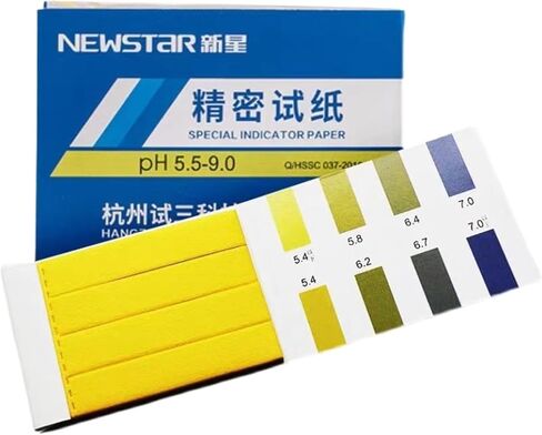 20 books/pack Precision pH paper for short range, laboratory acid and alkaline pH test paper (PH 5.5-9.0) in Saudi Arabia