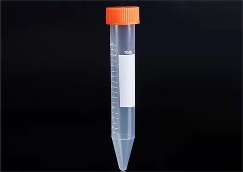 100pcs/pack 15 مل على شكل كرة بلاستيكي أنبوب الطرد المركزي لطرد مركزي مركزي in Saudi Arabia