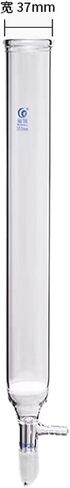 1pcs Lab Chromatographic Column with 19#/24# Matte Socket, Suction Filter Chromatography Column with Sandboard(60x300mm joint 24) in Saudi Arabia