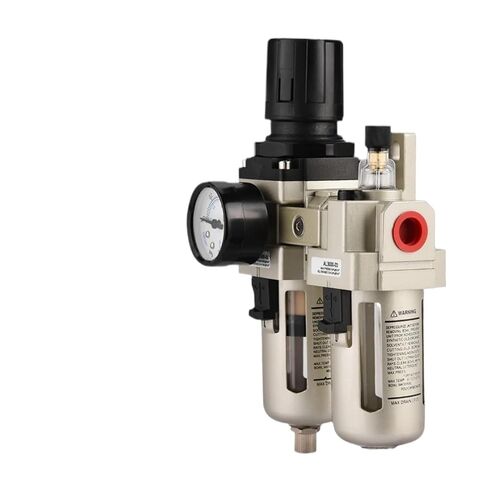 Air Filter Regulator, 1pc AC3010‑03 Aluminum Alloy Compressed Air Pressure Regulator Moisture Trap Water Filter 3/8" in Saudi Arabia