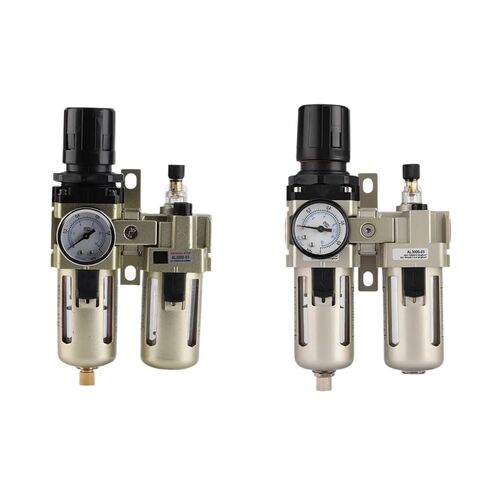 Air Filter Regulator, 1pc AC3010‑03 Aluminum Alloy Compressed Air Pressure Regulator Moisture Trap Water Filter 3/8" in Saudi Arabia