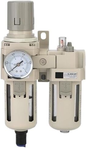 فاصل زيت مائي هوائي مكون من قطعتين AC4010-04D معالج مصدر الهواء الأبيض in Saudi Arabia