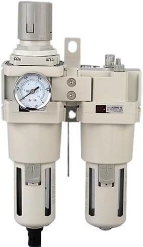 فاصل زيت مائي هوائي مكون من قطعتين AC4010-04D معالج مصدر الهواء الأبيض in Saudi Arabia