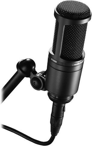 Audio-Technica AT2020 Cardioid Condenser Microphone (Renewed) in Saudi Arabia