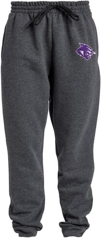 Officially Licensed Jogger Sweatpants Unisex for Men & Women with Pockets School Logo Charcoal Heather Collection in Saudi Arabia