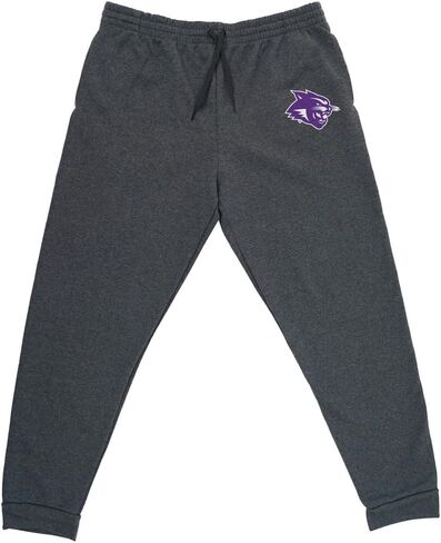 Officially Licensed Jogger Sweatpants Unisex for Men & Women with Pockets School Logo Charcoal Heather Collection in Saudi Arabia