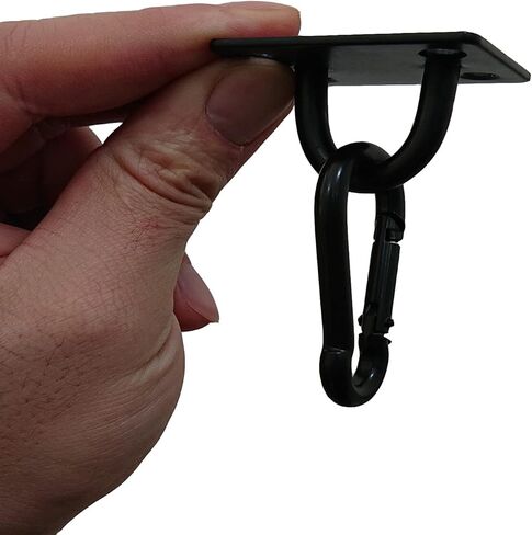 Stainless Steel Ceiling Hooks, Ceiling Hooks Pad Eyes Plate Marine Hardware with Screws 4 PCS. in Kuwait