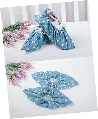 3 Pairs Reusable Non Slip Shoe Covers Breathable Washable Floor Protectors Random Color for Home Use Keeping Floors Clean Random Color in Saudi Arabia