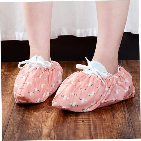 3 Pairs Reusable Non Slip Shoe Covers Breathable Washable Floor Protectors Random Color for Home Use Keeping Floors Clean Random Color in Saudi Arabia