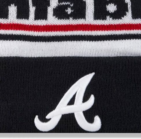 عصر جديد نطق فريق الكفة قبعة قبعة مع بوم - MLB قبعة شتوية متماسكة in Kuwait