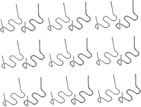 Doitool 400pcs Car Pumper Relding Rods Staples Hote Staples لإصلاح السيارات لترابط منطقة متشققة قوية in Saudi Arabia