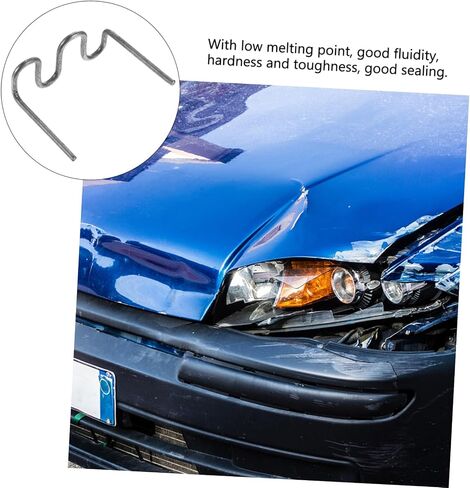 Doitool 400pcs Car Pumper Relding Rods Staples Hote Staples لإصلاح السيارات لترابط منطقة متشققة قوية in Saudi Arabia