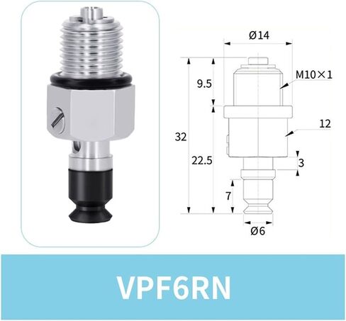 Manipulator Vacuum Sucker Set VPF-2/3/4/6/8/10/15/20/22 in Saudi Arabia