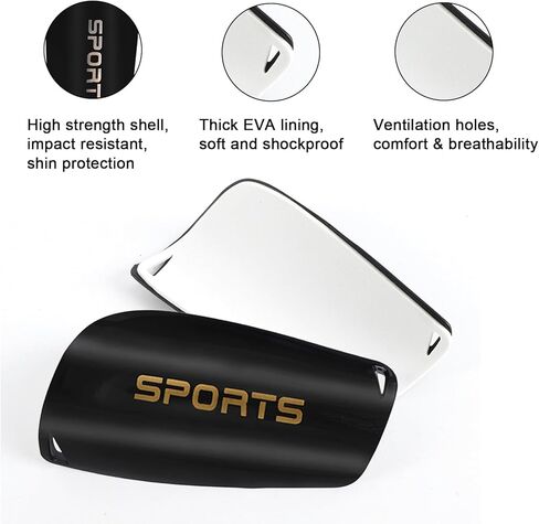 Kids Youth Soccer Shin Guards with Sleeves Slip in Soccer Shin Pads for Boys Girls Ages 3–15 Protective Gear for Football & Training 3Set in Saudi Arabia