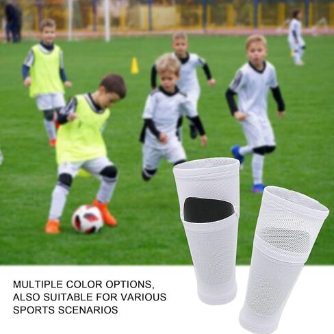 Kids Youth Soccer Shin Guards with Sleeves Slip in Soccer Shin Pads for Boys Girls Ages 3–15 Protective Gear for Football & Training 3Set in Saudi Arabia
