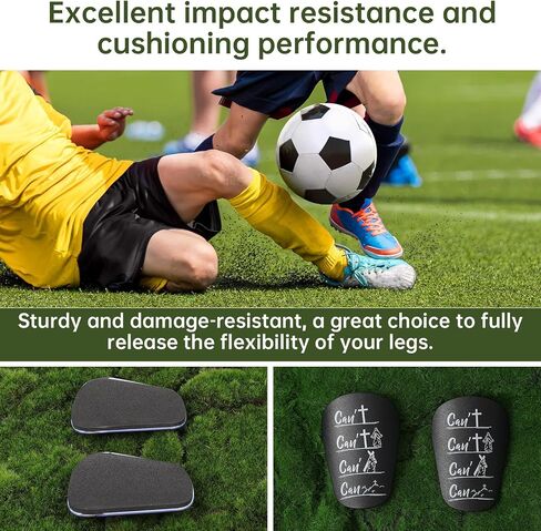 1 زوج صغير من الحراس Shin Kids Soccer ، وسادات شين صغيرة ، وأسود XS Size Size Shin Corning لكرة القدم ، وكرة القدم الداخلية ، والتدريب in Saudi Arabia