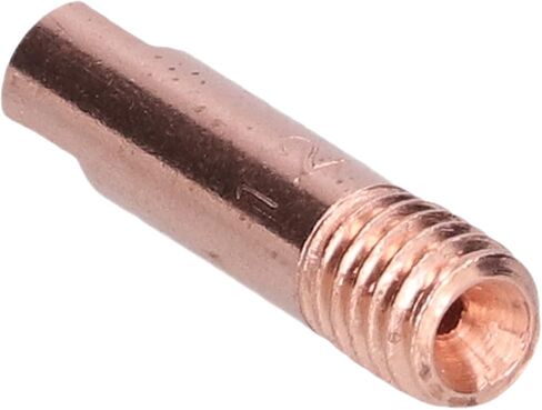 20Pcs Welding Tips and Nozzles for CO2 Gun Power Tool Parts Accessories Made of Copper with 15AKx1.2 Specification in Saudi Arabia