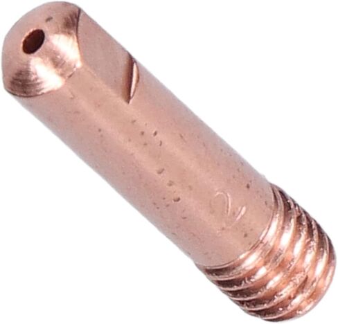 20Pcs Welding Tips and Nozzles for CO2 Gun Power Tool Parts Accessories Made of Copper with 15AKx1.2 Specification in Saudi Arabia