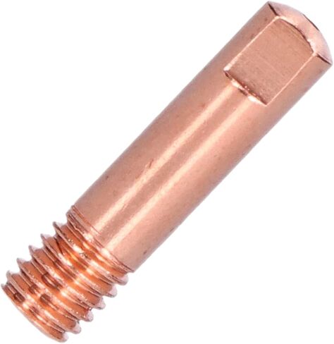 20Pcs Welding Tips and Nozzles for CO2 Gun Power Tool Parts Accessories Made of Copper with 15AKx1.2 Specification in Saudi Arabia