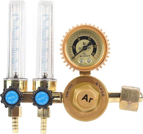 0.25MPa Argon Gas Pressure Regulator with Dual Gauges Precision Forged Welding Accessory for Stable Performance in Arc Welding Cutting Tasks in Saudi Arabia