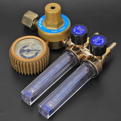 0.25MPa Argon Gas Pressure Regulator with Dual Gauges Precision Forged Welding Accessory for Stable Performance in Arc Welding Cutting Tasks in Saudi Arabia