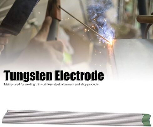 10pcs tig tungsten القطب الأخضر نصيحة الإبر ملحقات لحام لمنتجات سبيكة الألومنيوم الفولاذ المقاوم للصدأ in Saudi Arabia