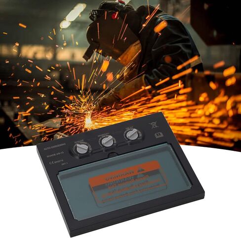 Solar Accessories 11×9×4 Auto Darkening Welding Lens 92.5X42.5Mm Welding Cover Solar Helmet Lens View Welding Tool in Saudi Arabia