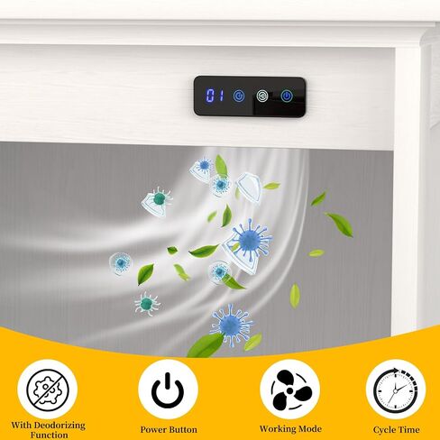 Tilt Out Trash Can Can Frainet ، 10 Gallons Trash Cabinet مع وظيفة إزالة التزييب ، وعلب القمامة القصيرة الخشبية للمنزل والمطبخ المخفي العائق ، الأسود in Saudi Arabia