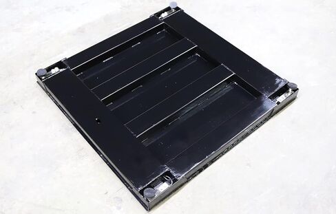 SELLETON SL-700-2X3 | 24 "× 36" (2 × 3) مقاييس أرضية متعددة الحزم مع مؤشر ، والاستخدامات الصناعية والمستودعات تستخدم | 5x حزمة متعددة باللون الأسود | 30،000 رطل × 5 رطل in Saudi Arabia