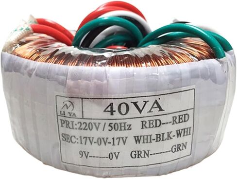 40W WOUDALAL POWER AMPLIFIER AMPLIFIER SUPPLY 220V إلى 12V مزدوج 17V مزدوج 24V مزدوج 30V (محول) in Saudi Arabia