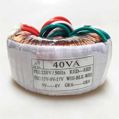 40W WOUDALAL POWER AMPLIFIER AMPLIFIER SUPPLY 220V إلى 12V مزدوج 17V مزدوج 24V مزدوج 30V (محول) in Saudi Arabia