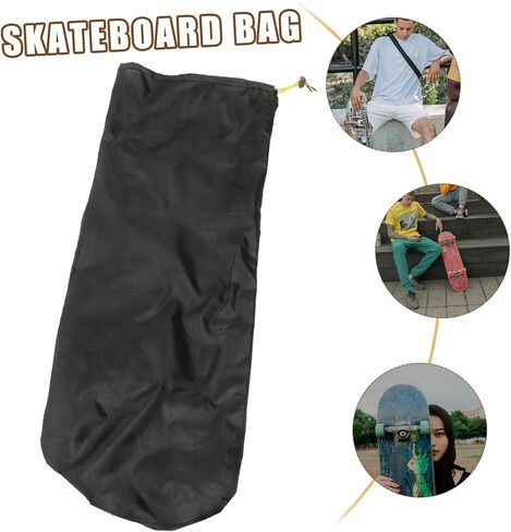 TOYANDONA 2PCS Multifunctional Skateboard Sling Bag Waterproof Sports Backpack Adjustable Strap Convenient Crossbody Carry Bag for Outdoor Skateboarding Random Style in Saudi Arabia