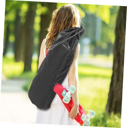 TOYANDONA 2PCS Multifunctional Skateboard Sling Bag Waterproof Sports Backpack Adjustable Strap Convenient Crossbody Carry Bag for Outdoor Skateboarding Random Style in Saudi Arabia