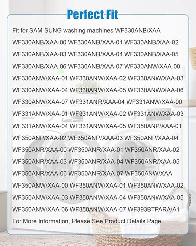 امتصاص صدمات الغسالة الأمامية والخلفية ملائمة لـ Sam-sung WF330ANB WF331ANR WF350ANP WF45K6200AW WF350ANW WF45H6100AP WF42H5200AF WF45H6300AG WF45M500AP WF405ATPAWR in Saudi Arabia