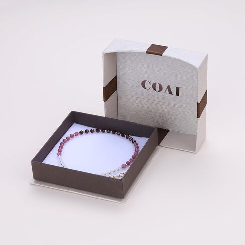 COAI Waterproof Anklet for Women, Women's Gradient Crystal Beaded Anklet in Saudi Arabia
