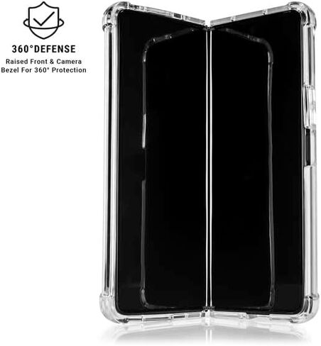 Skinit Clear Phone Case متوافق مع Galaxy Z Fold6 - تصميم فريق Jersey Team NFL المرخص رسميًا in Saudi Arabia