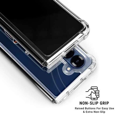 Skinit Clear Phone Case متوافق مع Galaxy Z Fold6 - تصميم فريق Jersey Team NFL المرخص رسميًا in Saudi Arabia