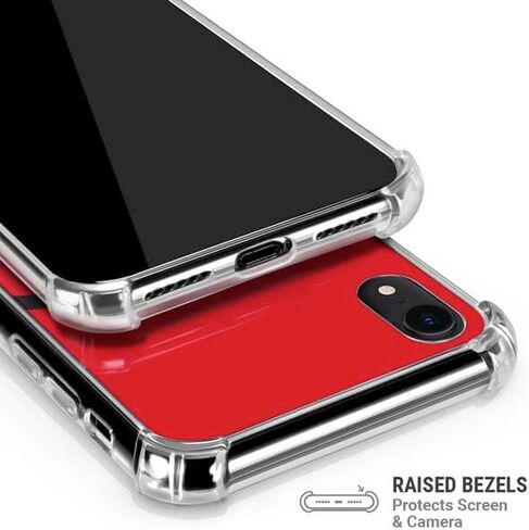 Skinit Clear Phone Case متوافق مع iPhone XR - تصميم شعار NFL San Francisco 49ers المرخص رسميًا in Saudi Arabia