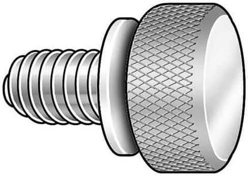Thumb Screw, Knurl, 10-32x1/2 L, Pk5 in Saudi Arabia