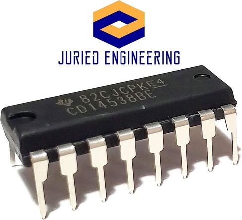 CD14538BE CD14538B CD14538 CMOS Dual Precision Monostable Multivibrator Breadboard-Friendly IC DIP-16 (1 Piece) in Saudi Arabia