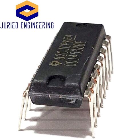 CD14538BE CD14538B CD14538 CMOS Dual Precision Monostable Multivibrator Breadboard-Friendly IC DIP-16 (1 Piece) in Saudi Arabia
