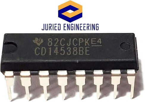CD14538BE CD14538B CD14538 CMOS Dual Precision Monostable Multivibrator Breadboard-Friendly IC DIP-16 (1 Piece) in Saudi Arabia