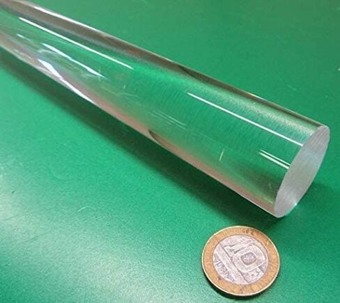 قضيب مستدير مقذوف الأكريليك 1.25 "(1-1/4") قطر × 6 قدم بطول 1 جهاز كمبيوتر in Saudi Arabia